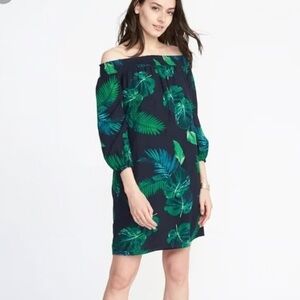 Old Navy Tree Print Mini Dress